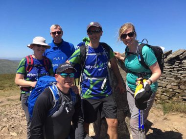 Lonsdale Services team trek the Yorkshire Three Peaks